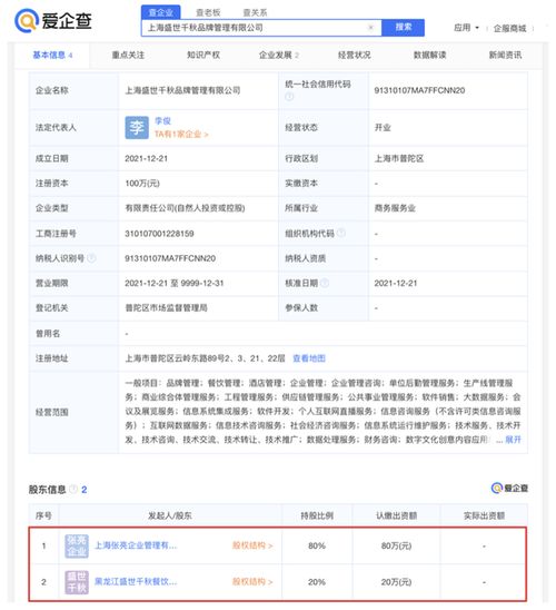張亮麻辣燙成立品牌管理公司 布局數(shù)字文化創(chuàng)意內(nèi)容應(yīng)用服務(wù)